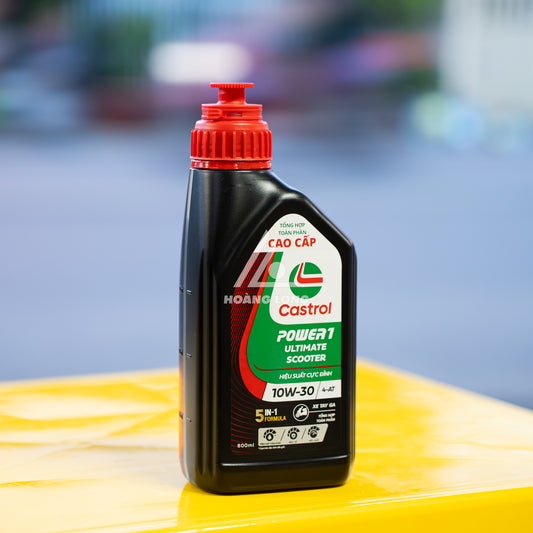 Nhớt Castrol Power1 Ultimate Scooter 10W30 – Bứt tốc mượt, bảo vệ tối đa cho động cơ tay ga