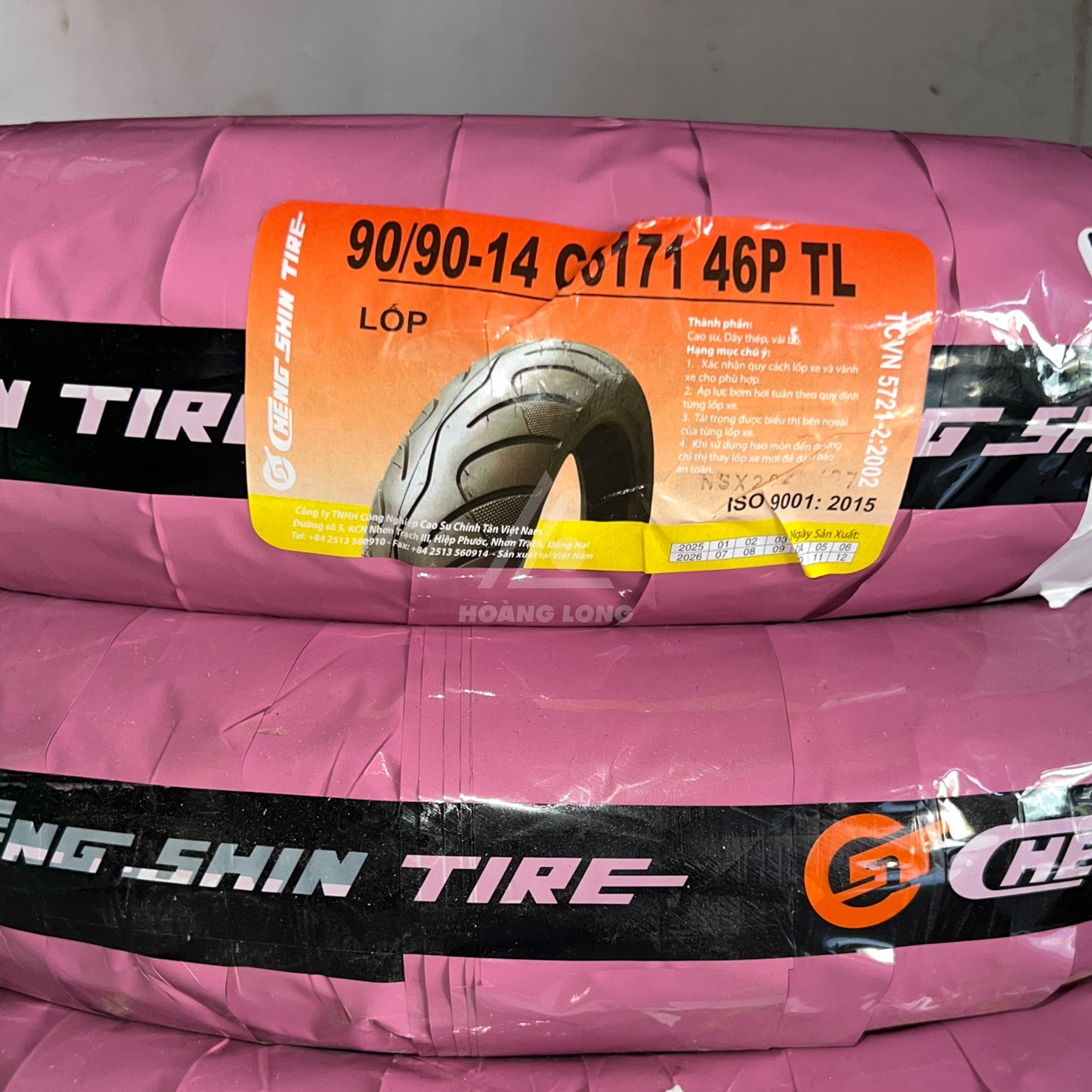 Vỏ Chengshin 90/90-14 C6171 46P TL