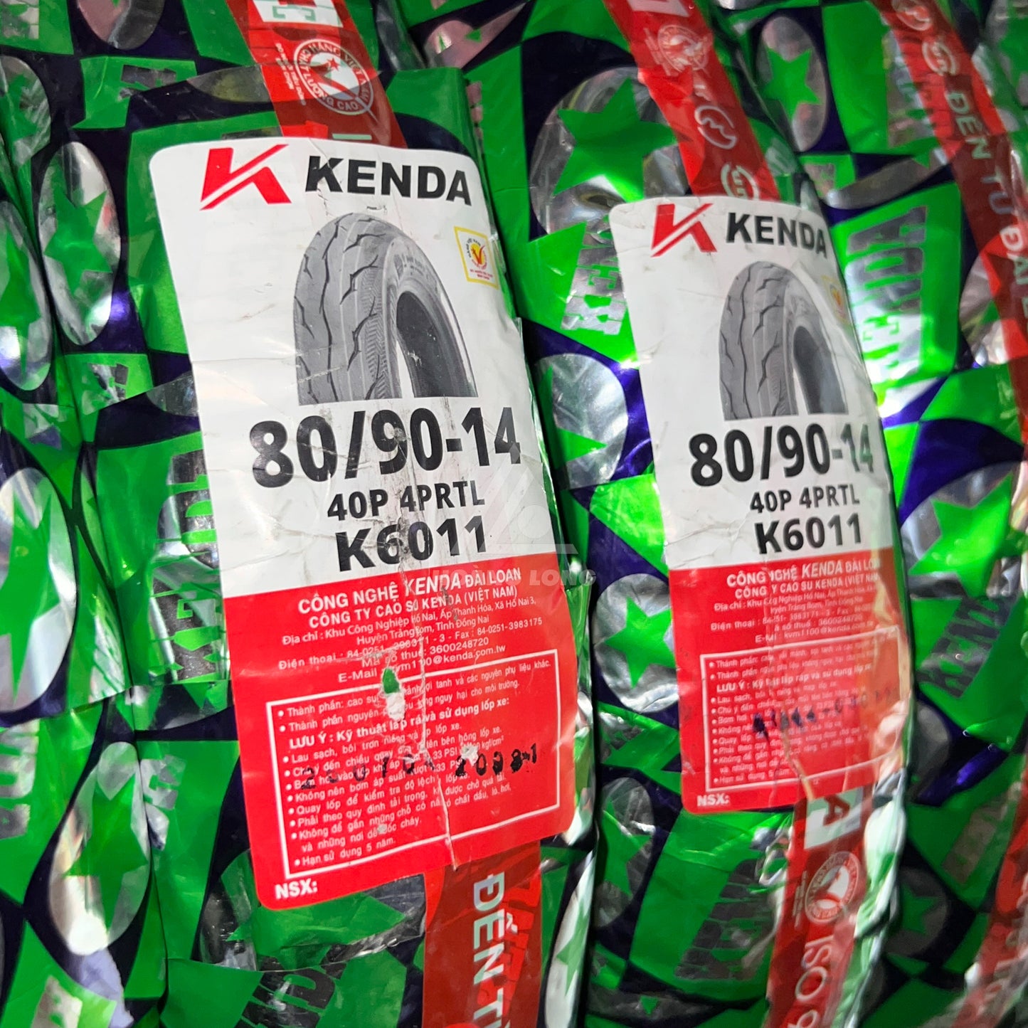 Vỏ Kenda 80/90-14 K6011 40P TL