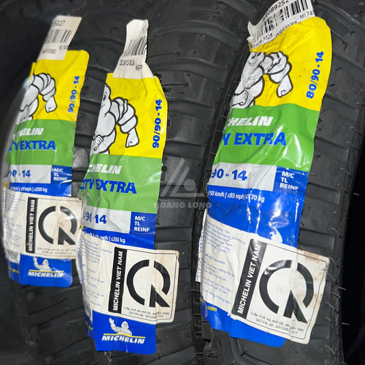Vỏ Michelin 80/90-14 City Extra 46P TL