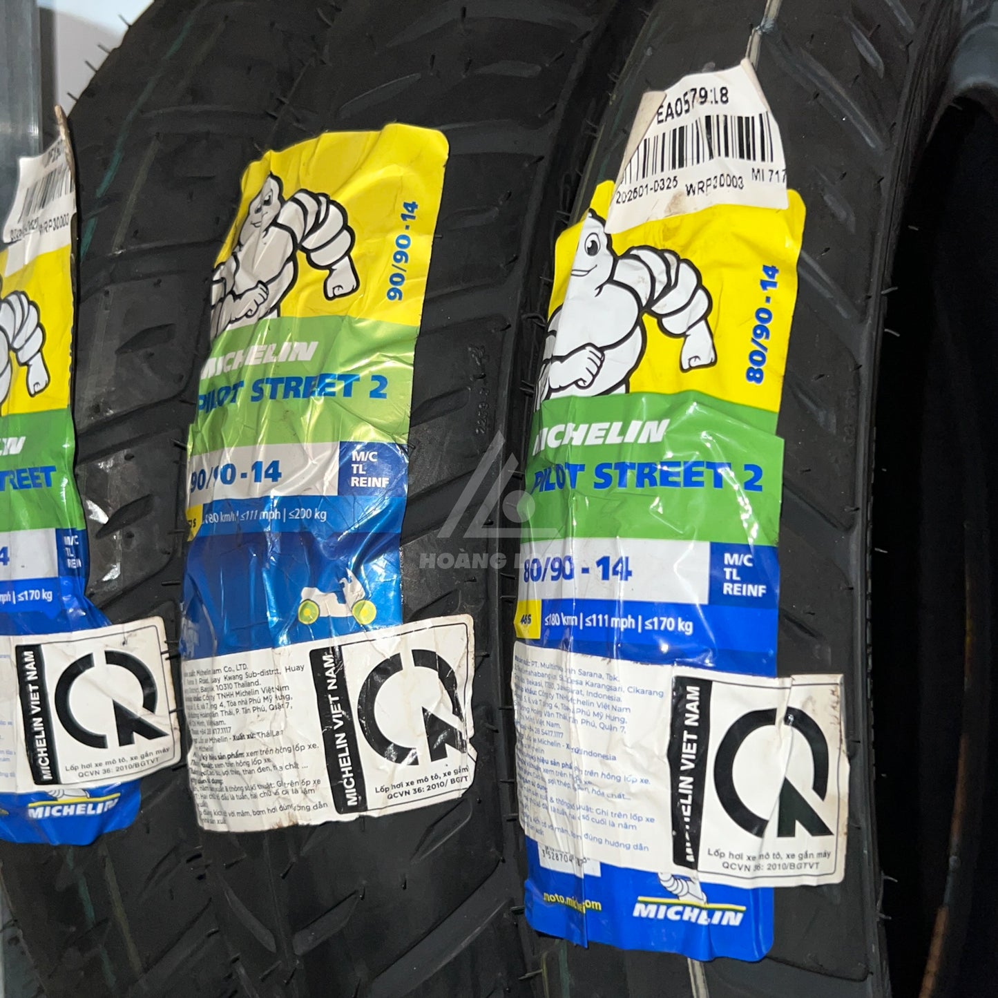 Vỏ Michelin 90/90-14 Pilot Street 2 52P TL