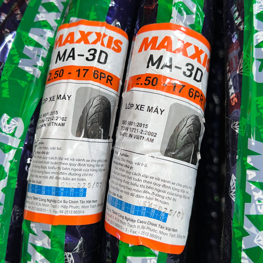 Vỏ Maxxis xe số MA-3D (size 225 250 275)