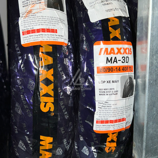 Vỏ Maxxis 80/90-14 MA3D 40P TL